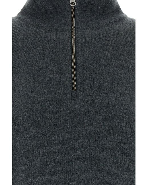 Extreme Cashmere Black Dark Grey Cashmere Blend N°235 Sweater