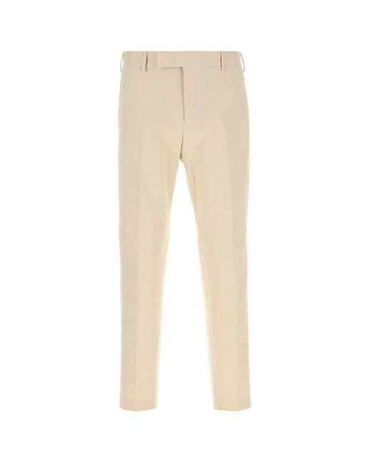 PT Torino Natural Sand Stretch Cotton Pant for men