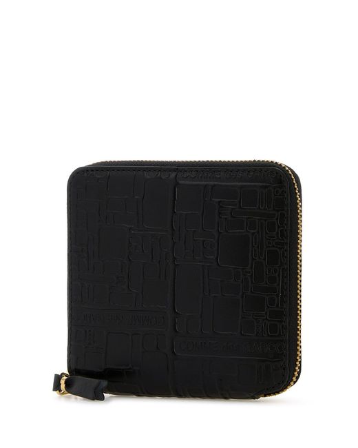Comme des Garçons Black Leather Wallet