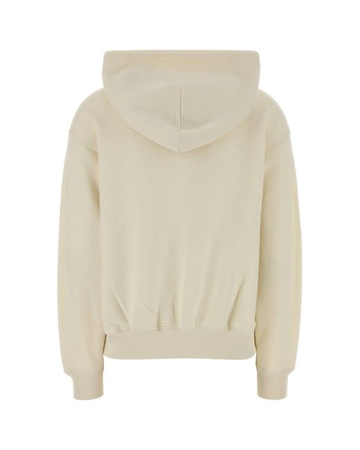Polo Ralph Lauren White Cream Cotton Blend Sweatshirt
