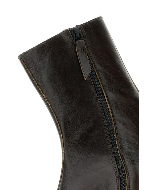 Our Legacy Brown Leather Boots for men