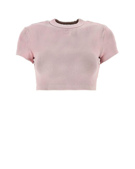 T By Alexander Wang Pink Top