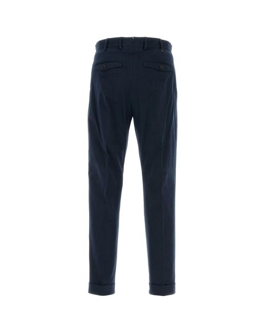 Pantalone in cotone stretch blu scuro di PT Torino in Blue da Uomo