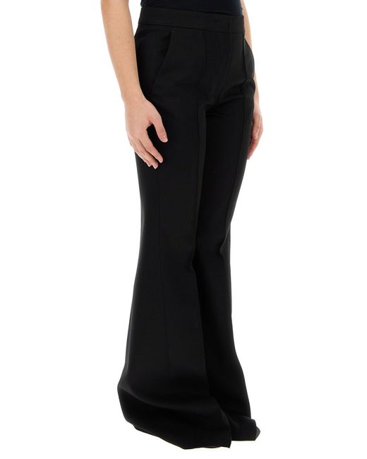 Jil Sander Black Grain De Poudre Pant