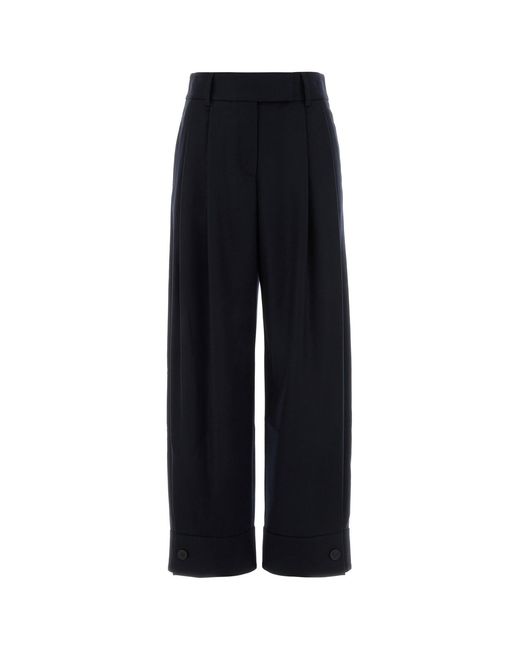 GIORGIO ARMANI X ALANUI Black Midnight Blue Wool Pant