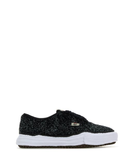 Sneakers in tessuto nero di Maison Mihara Yasuhiro in Black da Uomo