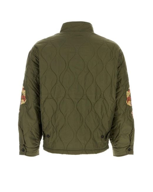 BARACUTA ENGLAND Army Green Nylon Jacket for men