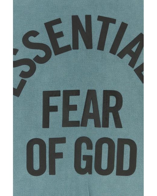 Fear Of God Blue Campus 90's Crewneck Sweatshirt