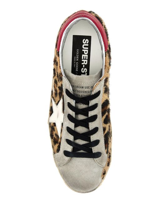 Golden Goose Deluxe Brand Brown Lace Up Sneakers