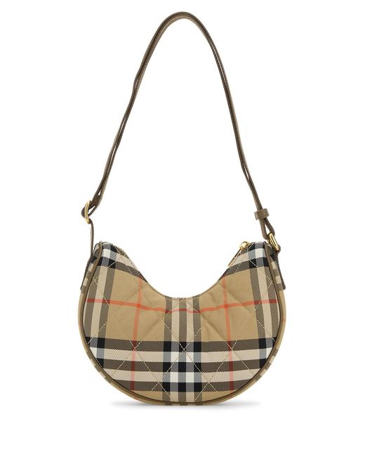 Burberry Metallic Shoulder Bags