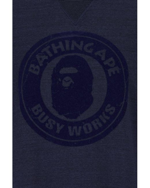 A Bathing Ape Blue Sweatshirts for men