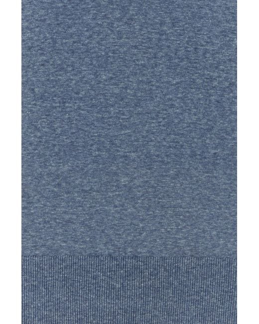 Brunello Cucinelli Blue Short Sleeves Polo for men