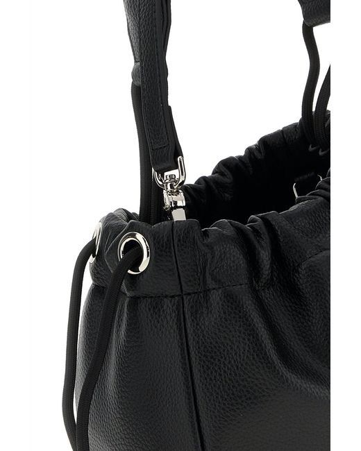 Vivienne Westwood Black Synthetic Leather Hilary Bucket Bag