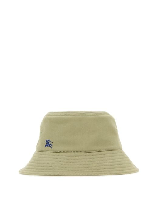 Burberry Green Cotton Bucket Hat