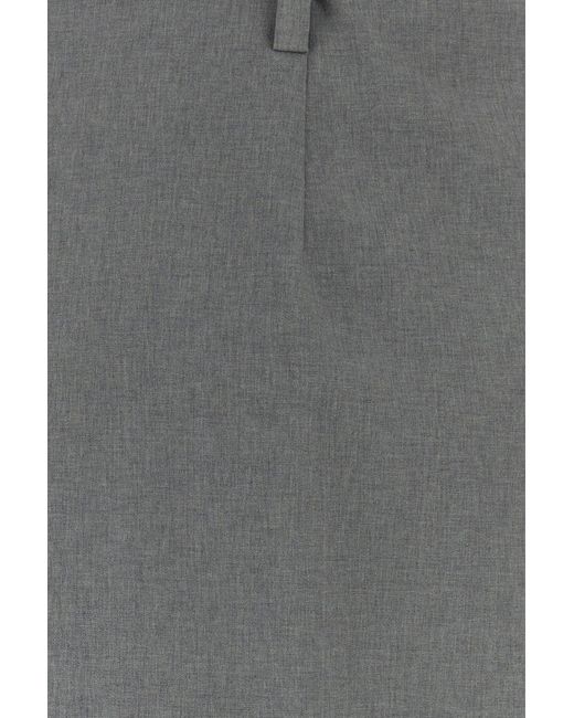 Jil Sander Gray Skirt 129