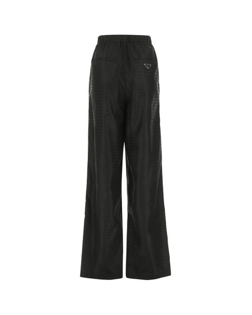 Prada Pantalone in Black | Lyst