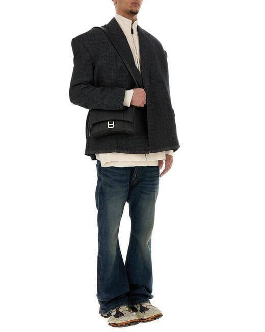 Balenciaga Natural Cream Cotton And Polyester Sweater for men