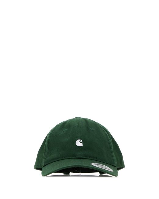 Madison Logo Cap in cotone verde bottiglia di Carhartt in Green da Uomo