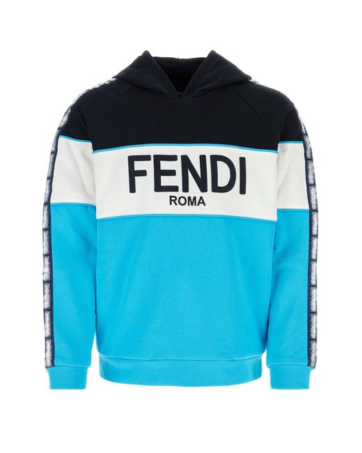Fendi Sweatshirts in Blue for Men Lyst UK