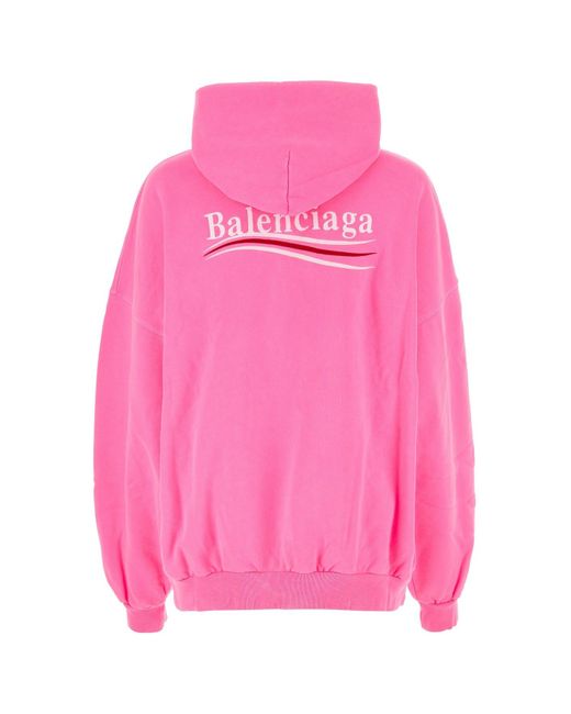 Felpa balenciaga deals rosa