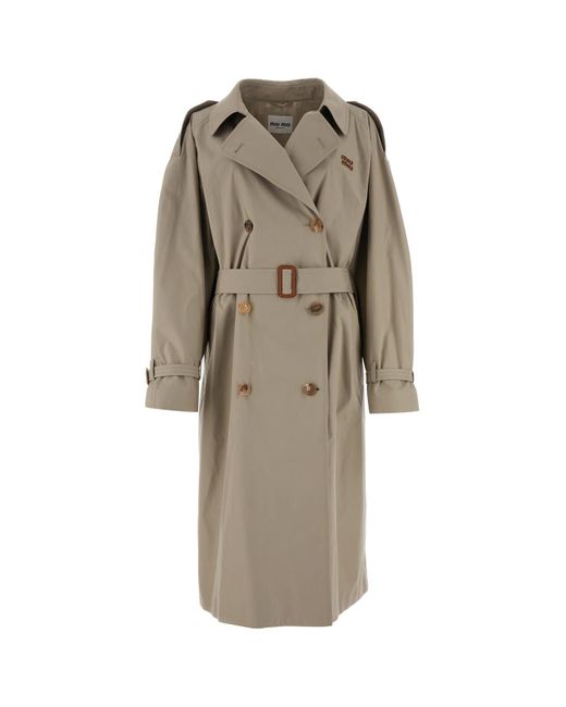 SOPRABITI di Miu Miu in Natural