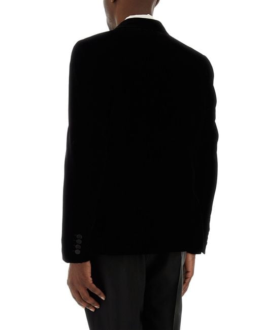 Saint Laurent Black Jackets And Vests for men