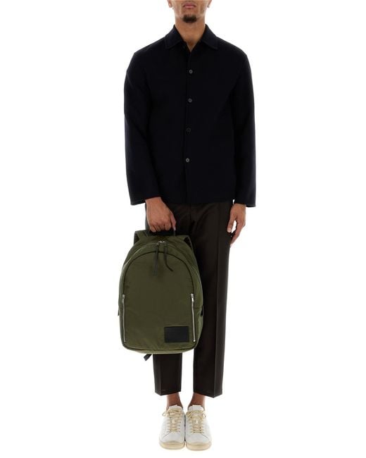 Jil Sander Black Dark Wool Pant for men