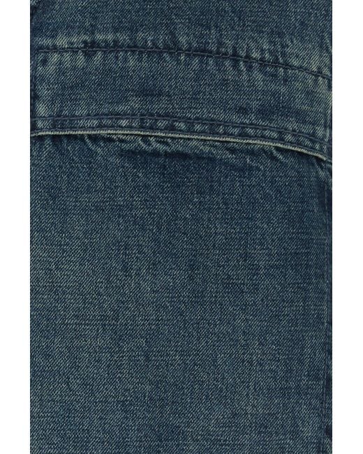 Jil Sander Blue Denim Vest