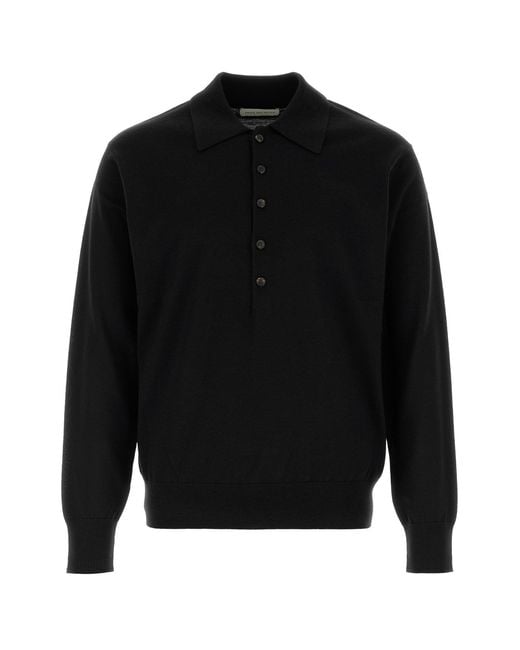Dries Van Noten Black Wool Muano Sweater for men