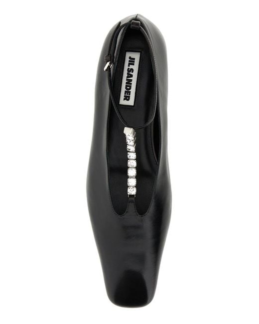 Ballerina di Jil Sander in Black