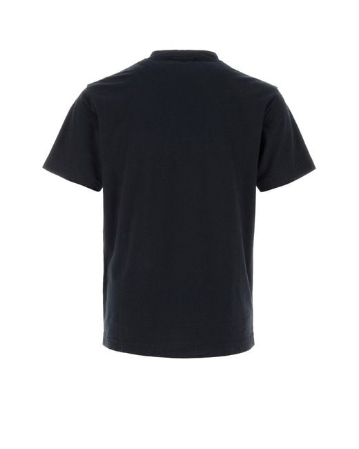 Stone Island Black Midnight Cotton T-Shirt for men