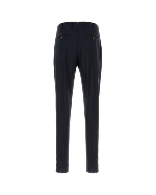 PT Torino Midnight Blue Wool Pant for men