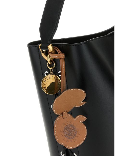 Stella McCartney Black Uppealã¢Â€Žâ¢ Frayme Shopping Bag