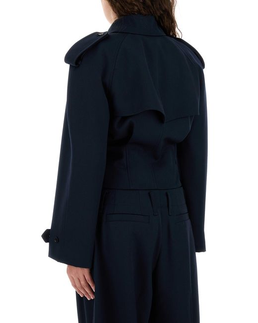 McQueen Blue Trench