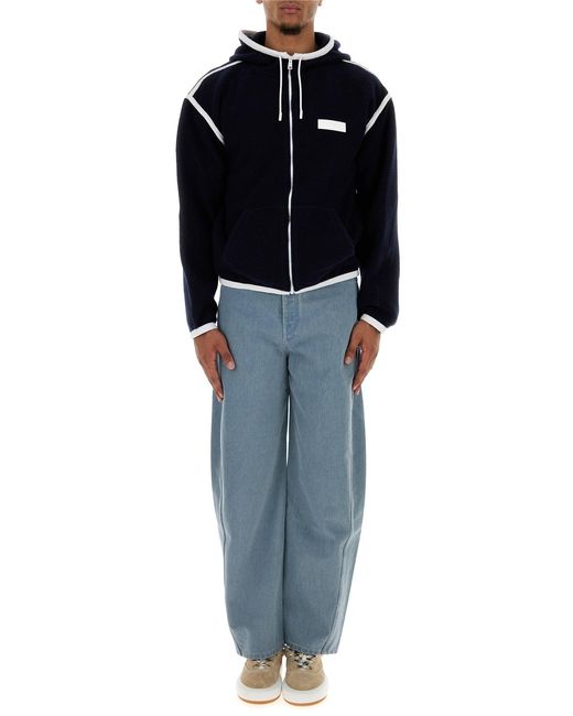 Givenchy Blue Dark Wool Jacket for men