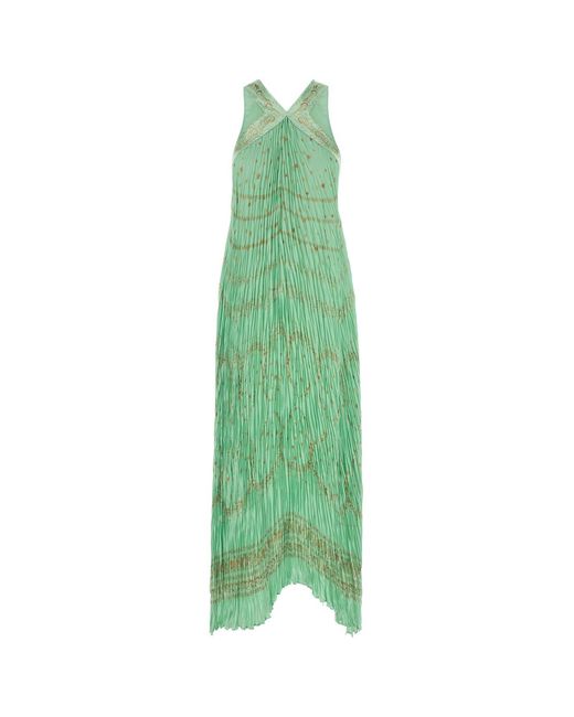 Alberta Ferretti Green Abito