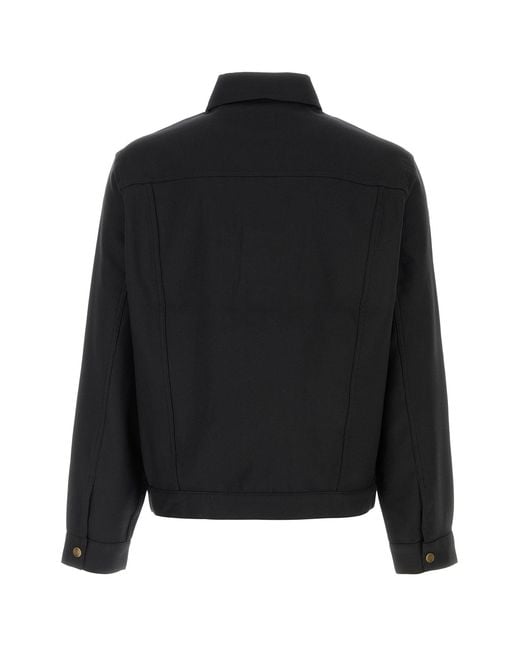 Needles Black Jersey Jacket for men