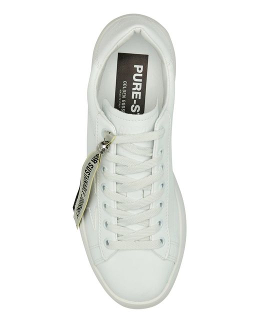 Golden Goose Deluxe Brand White Leather Pure New Sneakers