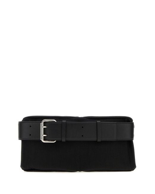 Givenchy Black Canvas Cargo Belt Bag for men