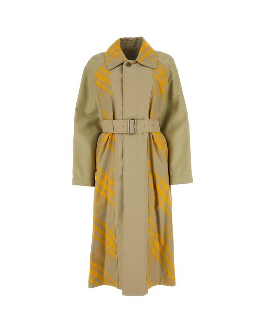 トレンチコート BURBERRY TWO-TONE COTTON REVERSIBLE BRADFORD TRENCH COAT Burberry Two-tone Cotton Reversible Bradford Trench Coat In