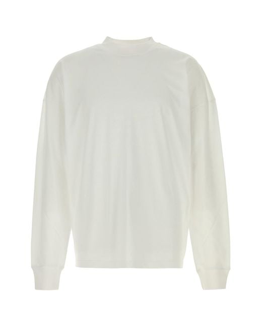 The Row White Cotton Dolino T-shirt for men