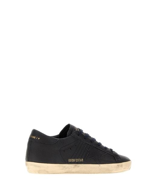 Golden Goose Deluxe Brand Black Super Star Sneakers