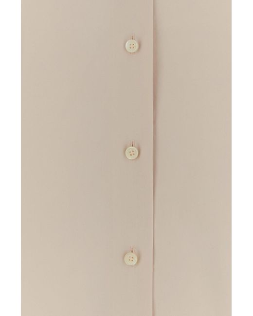 Jil Sander Natural Regular Solid Shirt