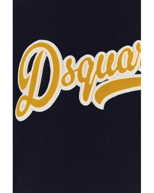DSquared² Blue Wool Sweater for men