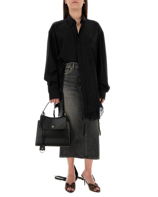 Balenciaga Black Tote Bags