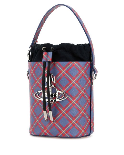 DAISY DRAWSTRING BUCKET di Vivienne Westwood in Multicolor