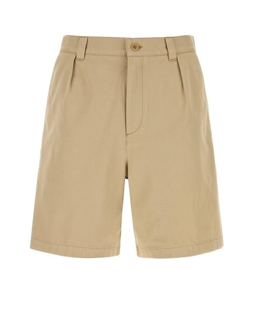 A.P.C. Natural Solid Shorts for men