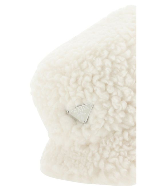 Cappello di Prada in White