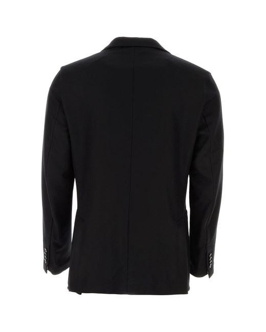 Brioni Black Wool Blazer for men