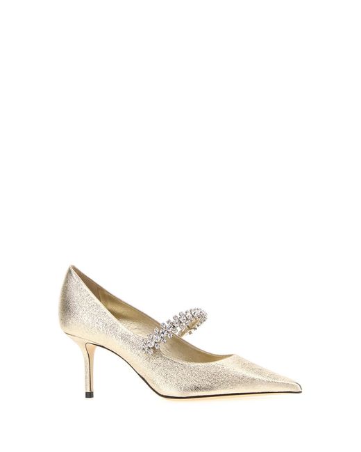 Jimmy Choo Natural Pointed Toe Heels